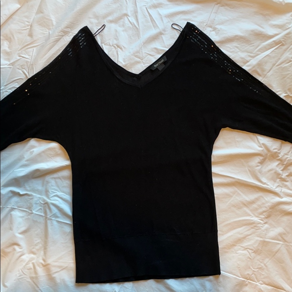 White House Black Market Sequin Sweater